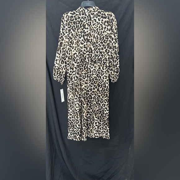 Calvin Klein Women's Animal-Print A-Line Dress - Picture 6 of 8